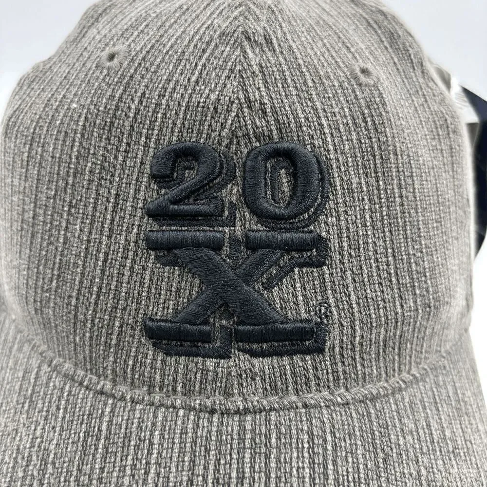 Wrangler Twenty X Hat Cap Strap Back Brown‎ Mens Adjustable Cotton New With Tags